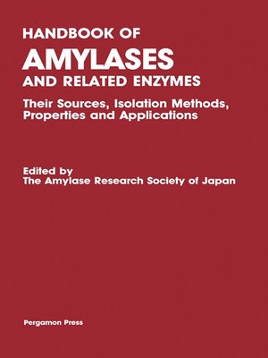 cover image of Handbook of Amylases and Related Enzymes